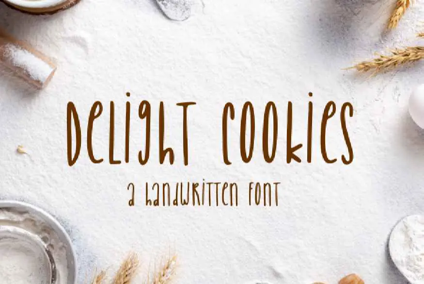 Delight Cookies Font