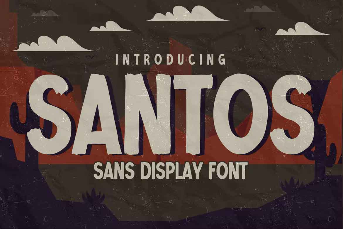 SANTOS Font