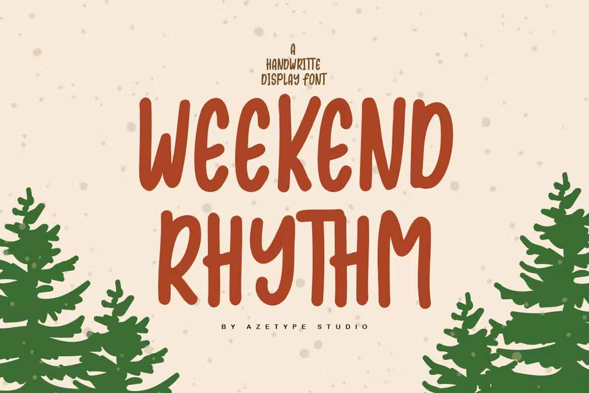 Weekend Rhythm Font