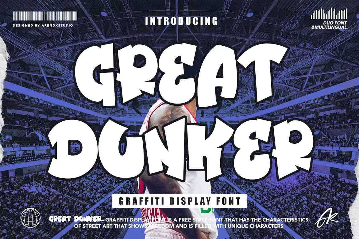 Great Dunker Font