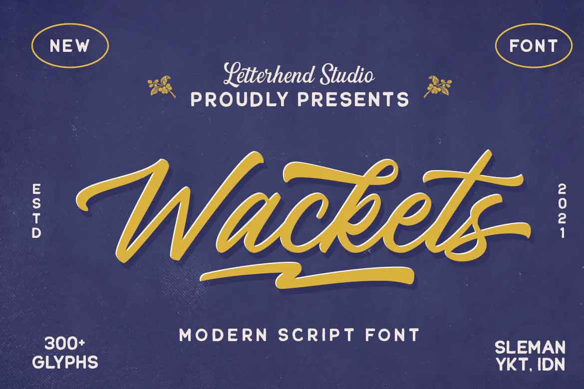 The Wackets Font