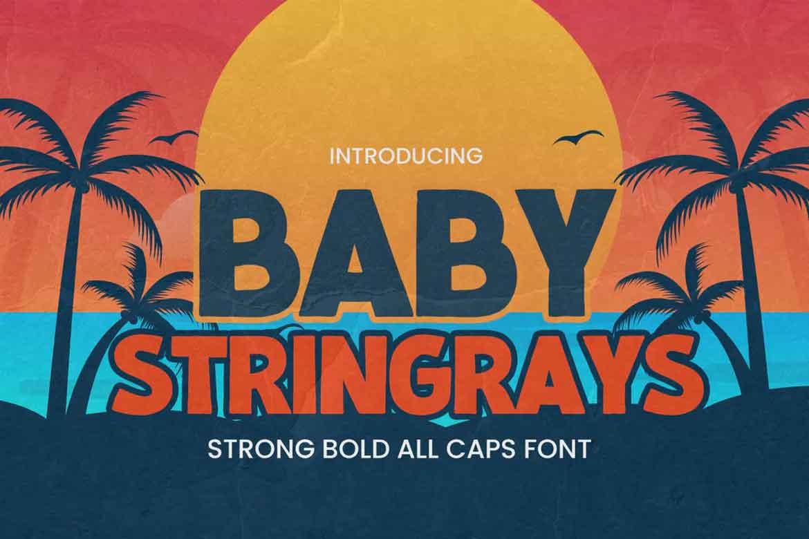 Baby Stringrays Font