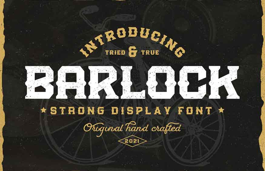 Barlock Font