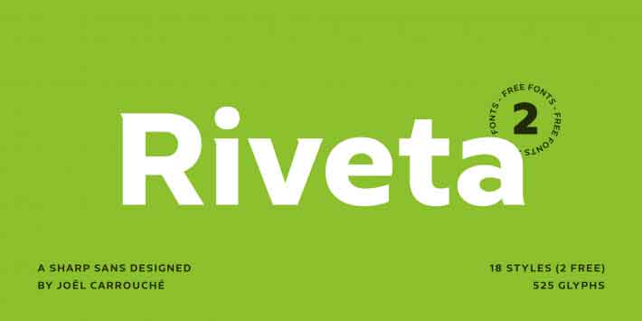 Riveta Font