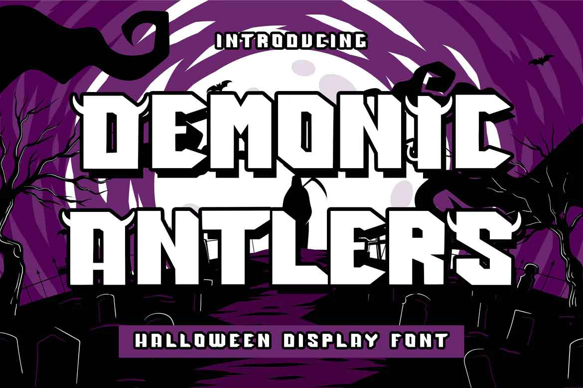 Demonic Antlers Font