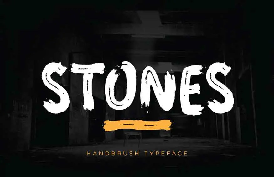 Stones Font