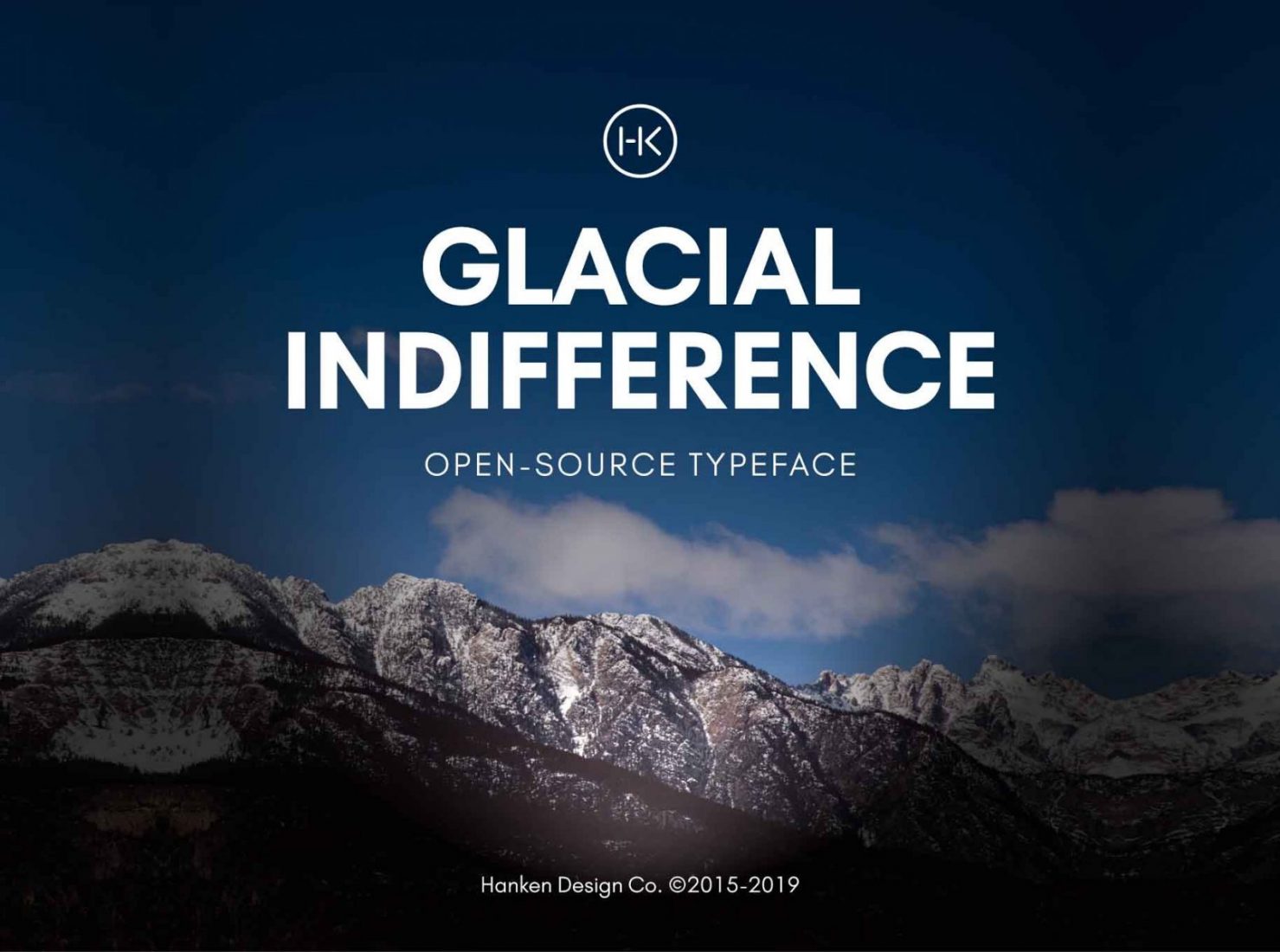 Glacial Indifference Font