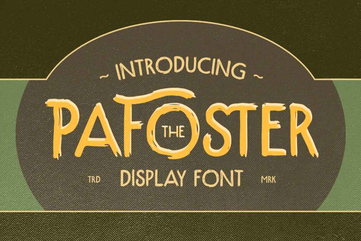 The Pafoster Font
