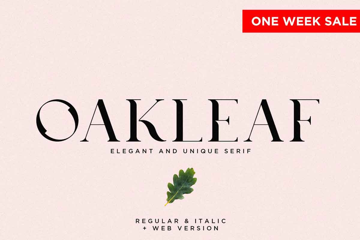 Oakleaf Font