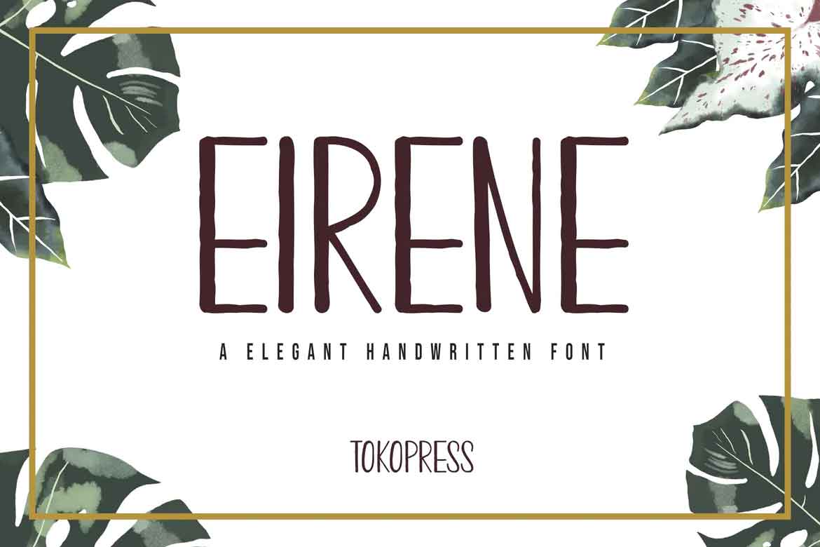 Eirene Girly Font