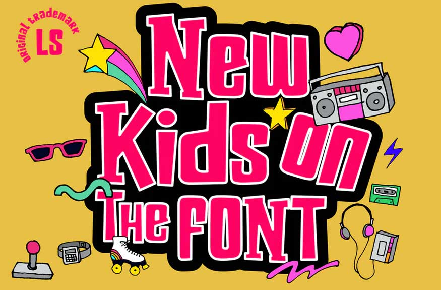 New Kids on the Font