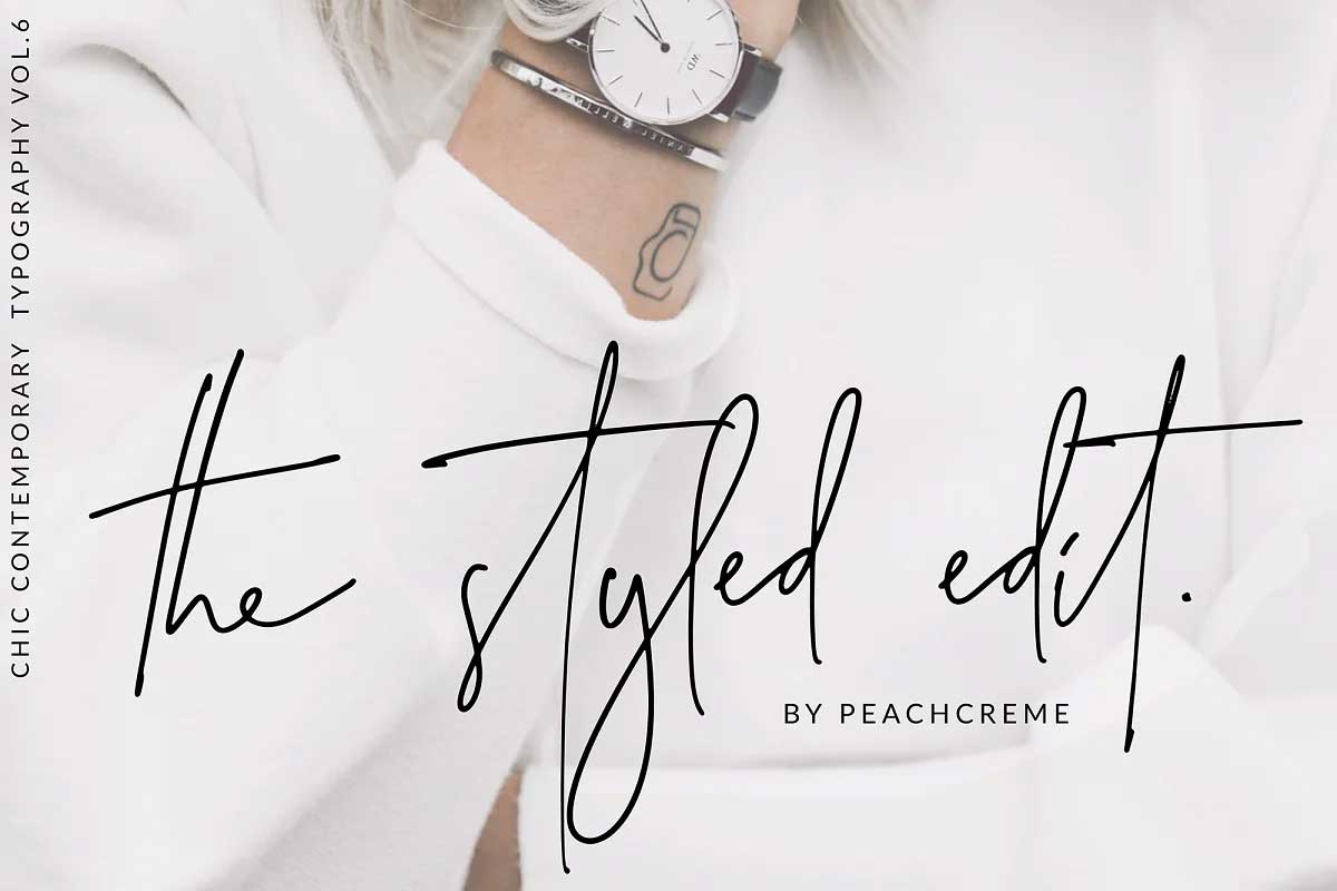 The Styled Edit Font