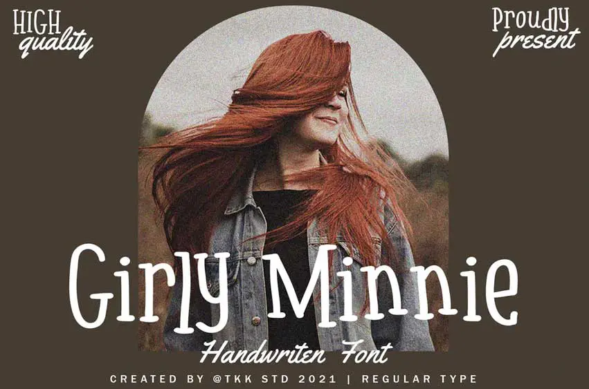 Girly Minnie - Girly Handwritten Font