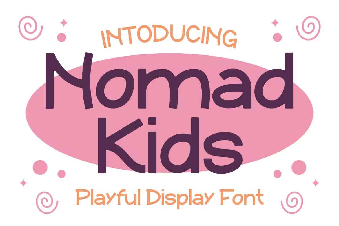 Nomad Kids Font