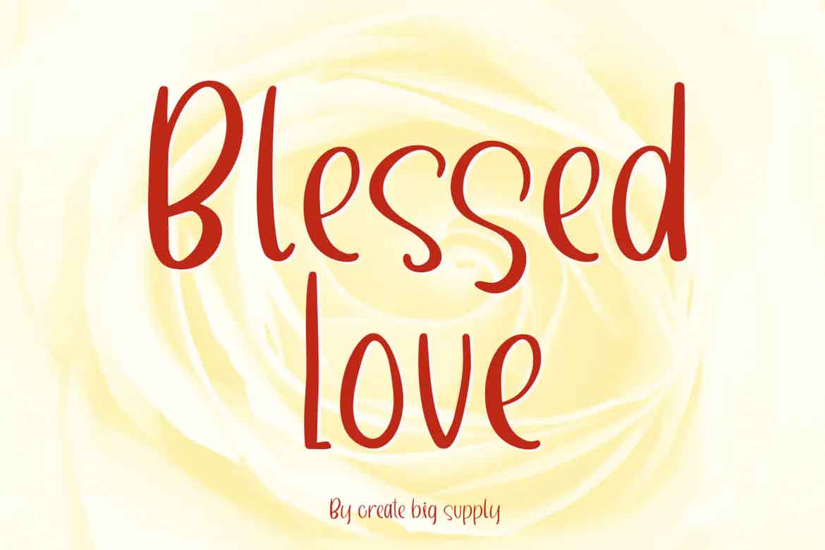 Blessed Love Font