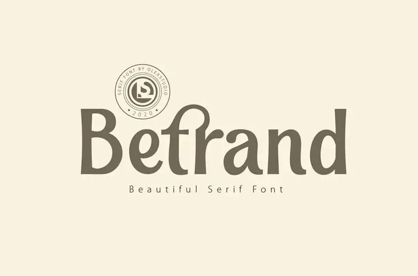 BETRAND - Serif