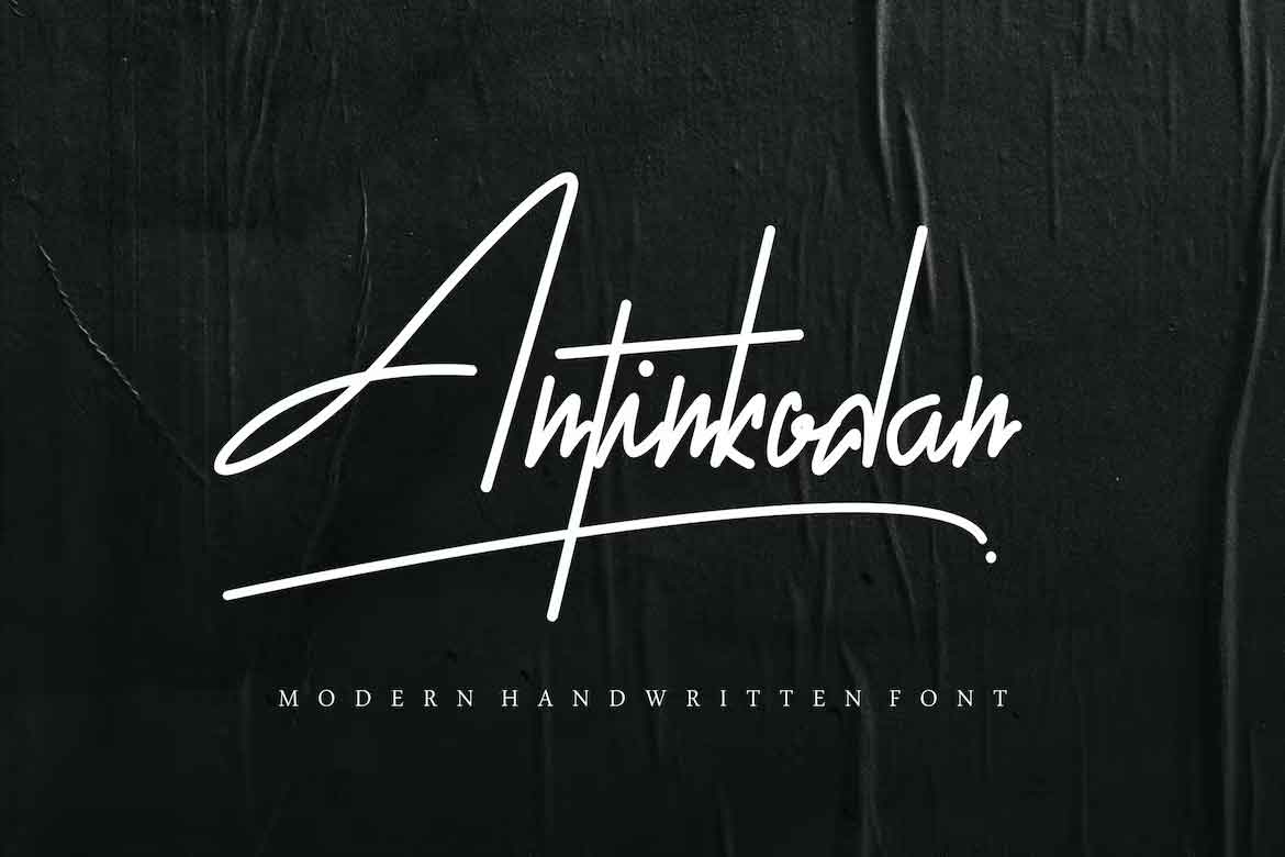 Antinkodan Font