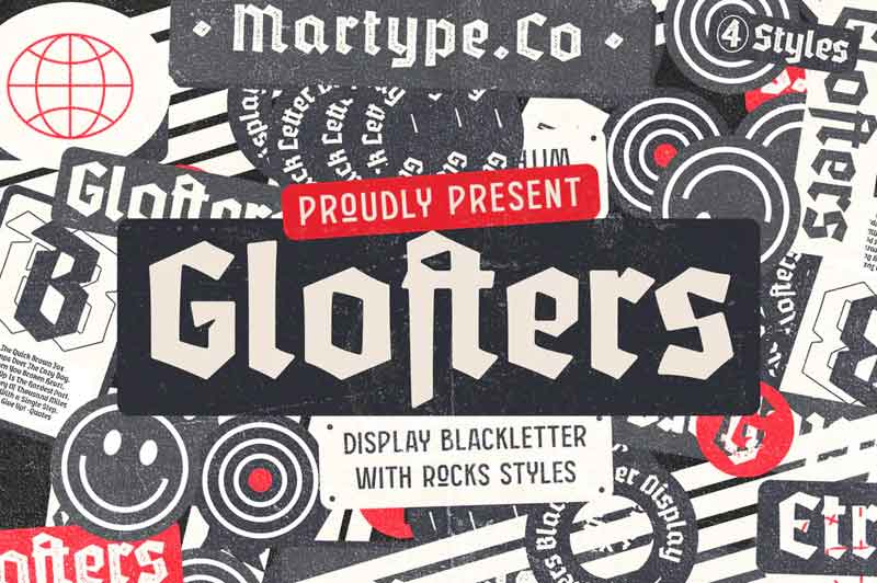 Glofters Font