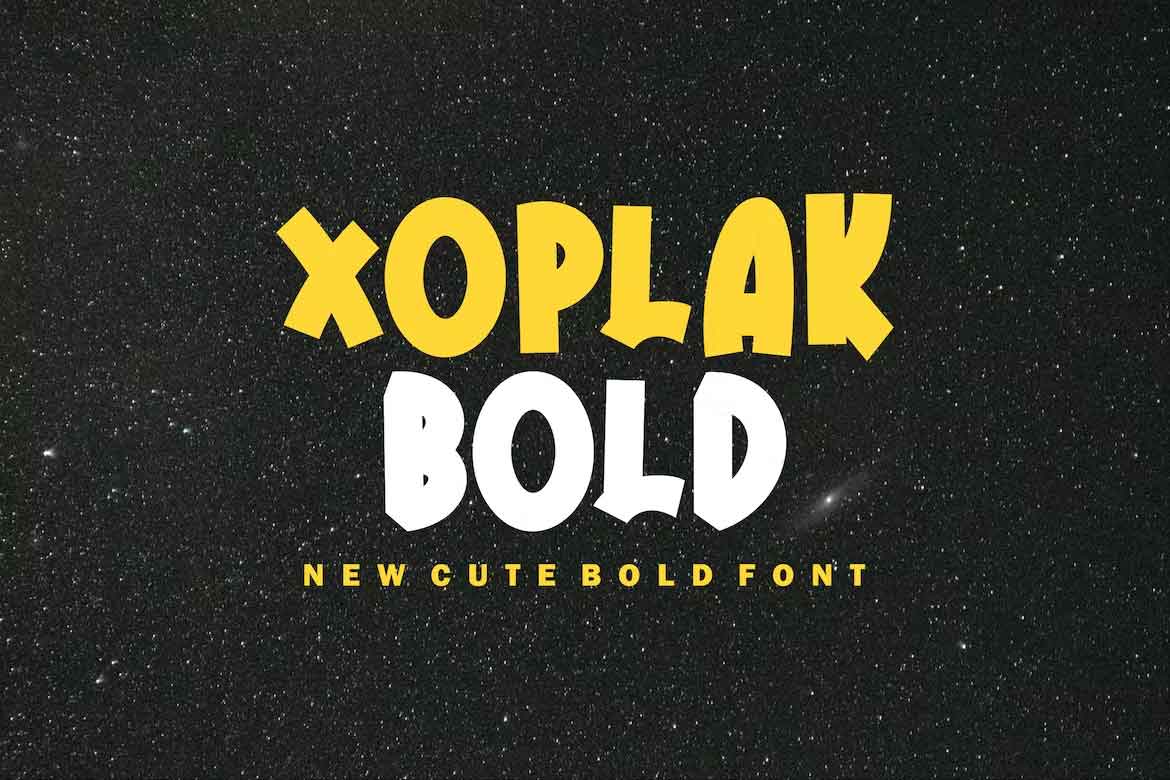 Xoplak Bold Font