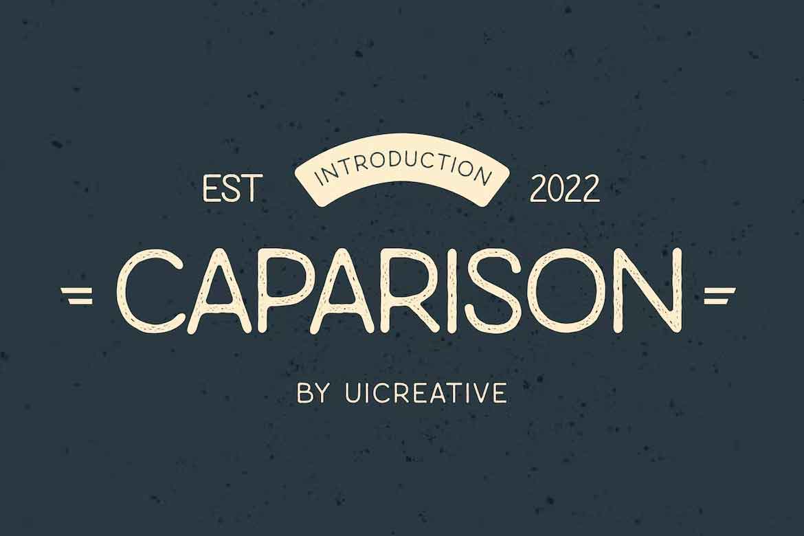 Caparison Font