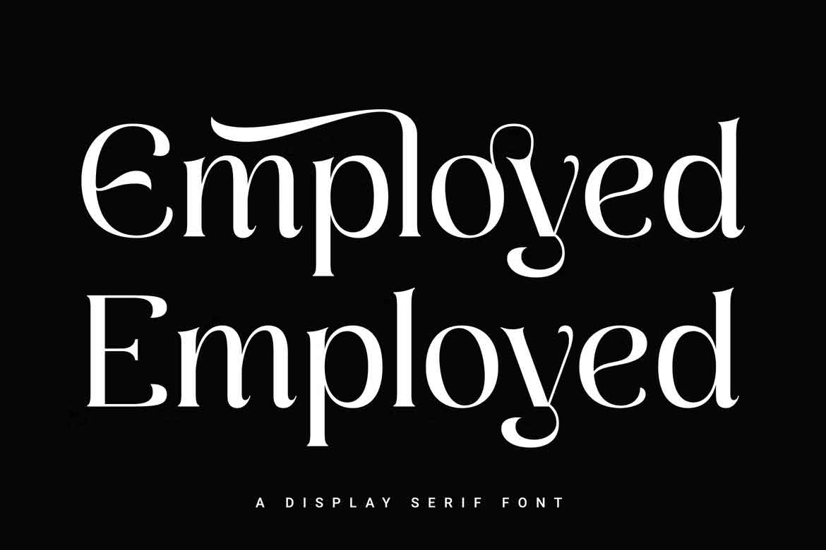 Employed Font