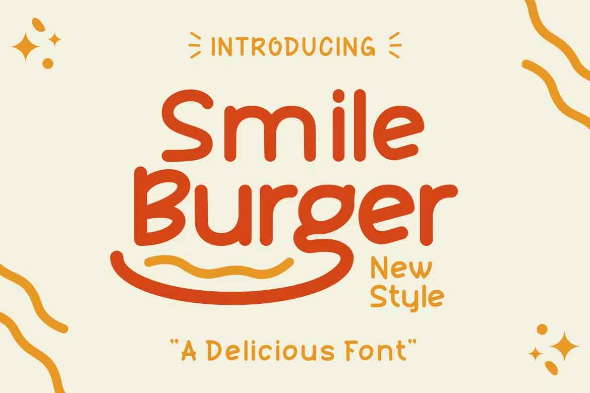 Smile Burger Font