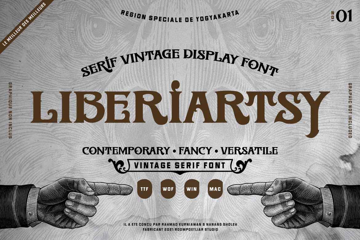 Liberiartsy Font