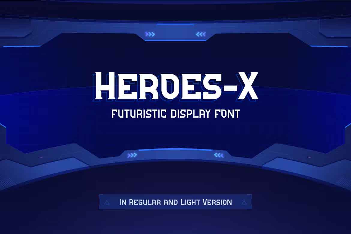 Heroes-X Font