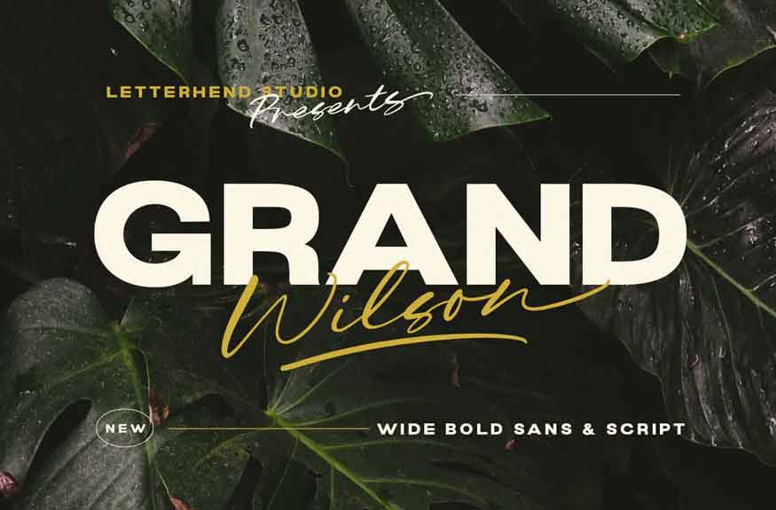 Grand Wilson Font
