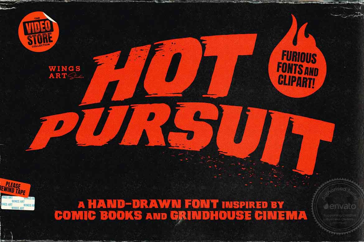 Hot Pursuit Font