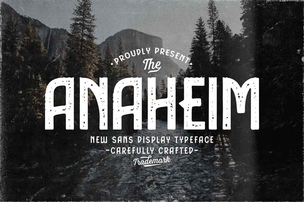 Anaheim Font