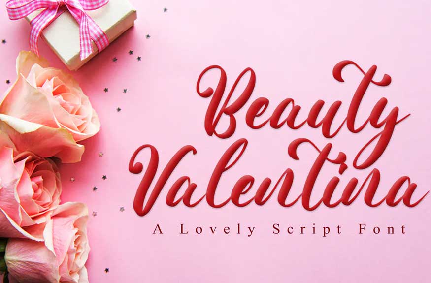 Beauty Valentina Font