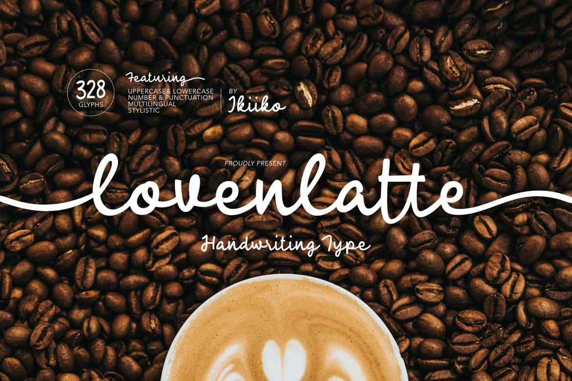 Loven Latte Font