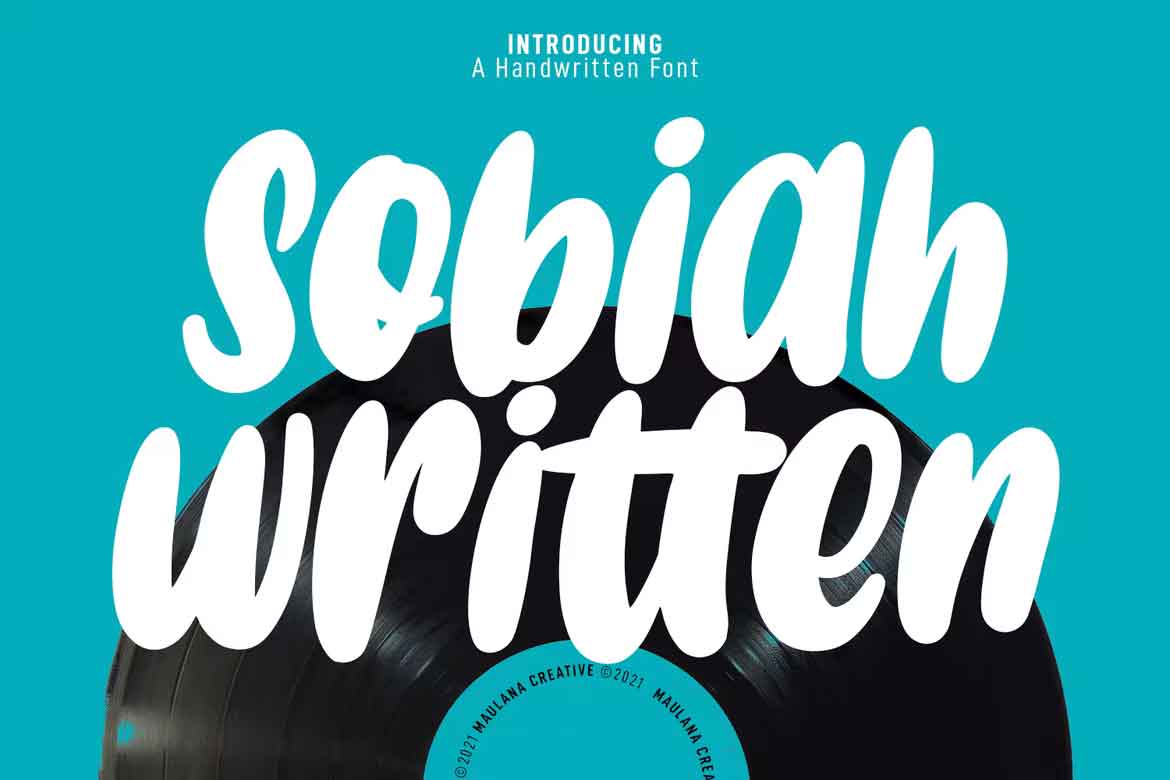 Sobiah Written Font