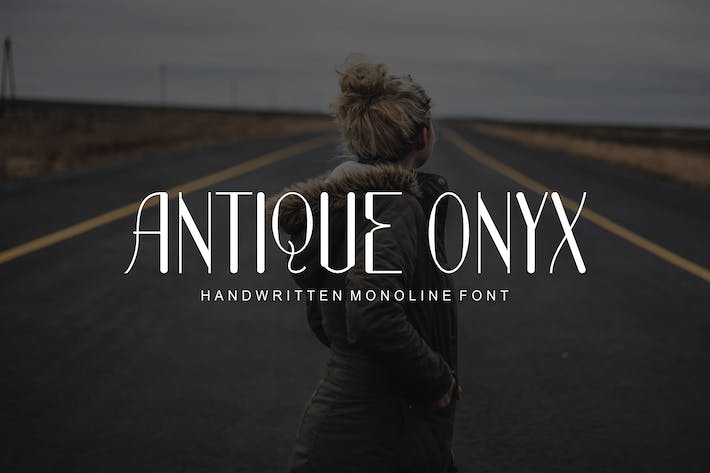 Antique Onyx Font