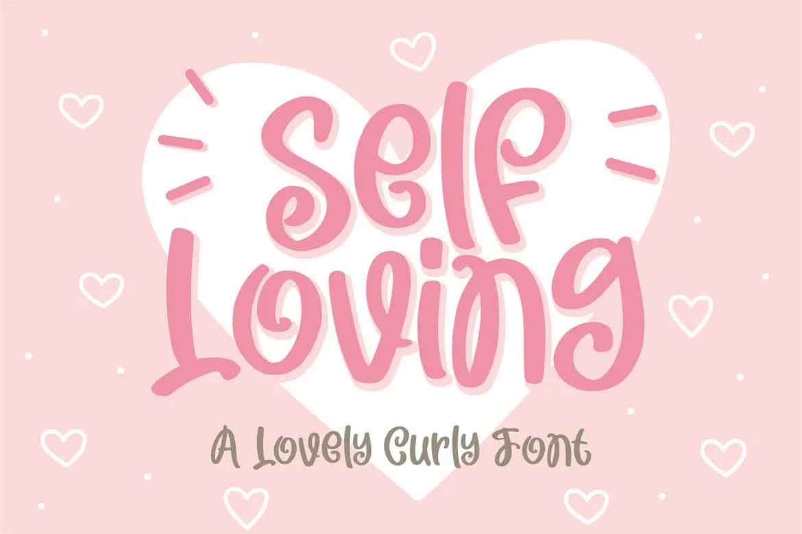 Self Loving Font