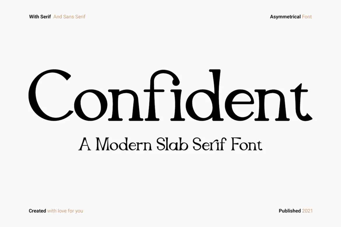 Confident Font