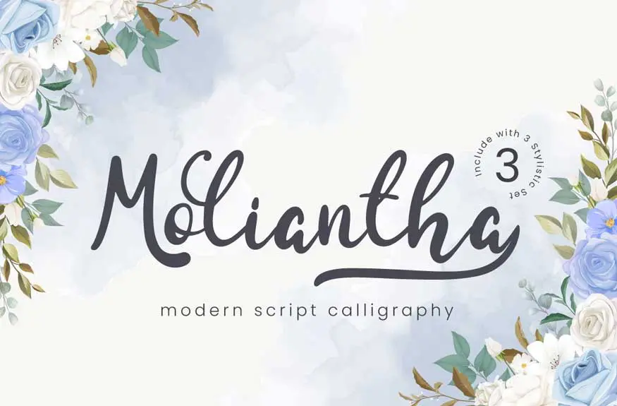 Moliantha - Script Font