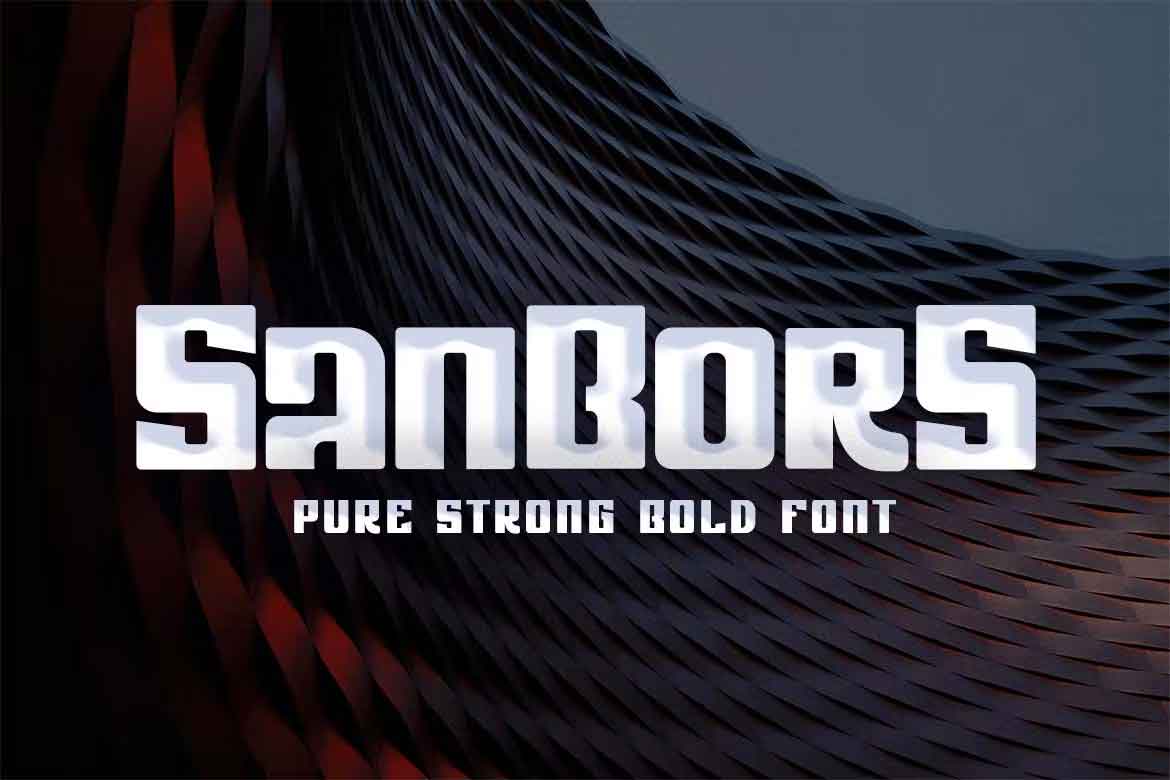 Sanbors Font