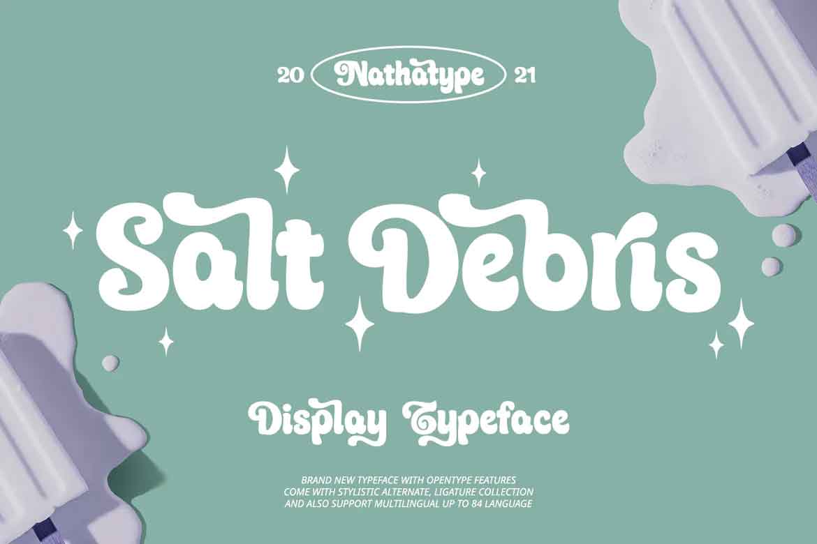 Salt Debrish Font