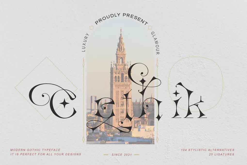 Cethik Font