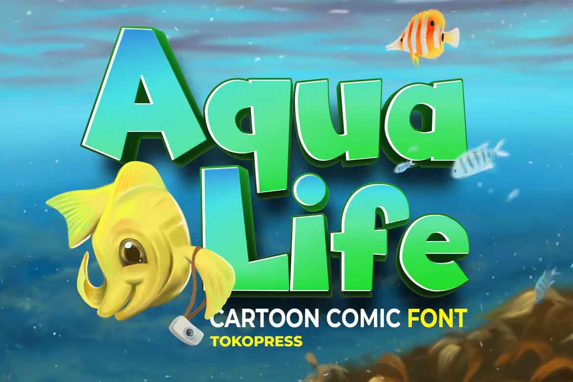 Aqua Life Font