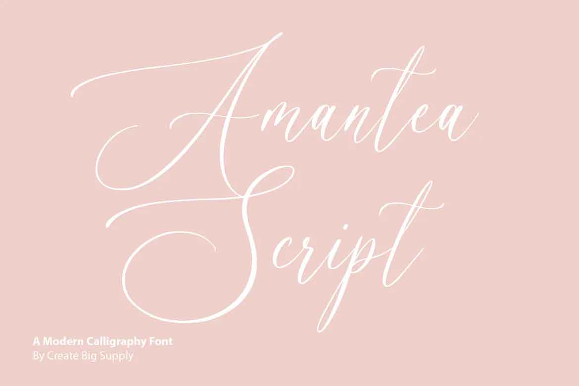 Amantea Script Font