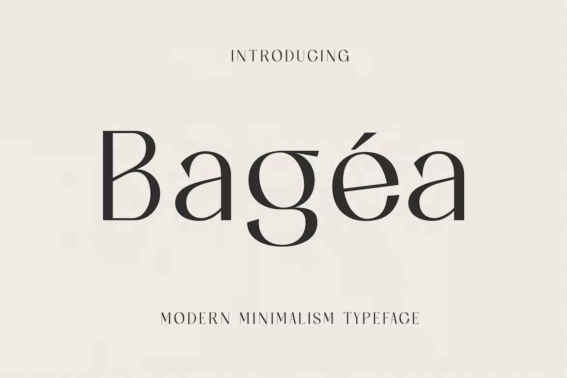 Bagea Font