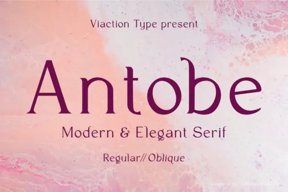 Antobe Font