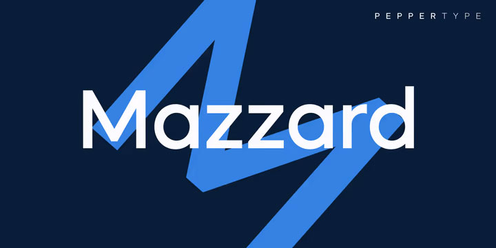 Mazzard Font