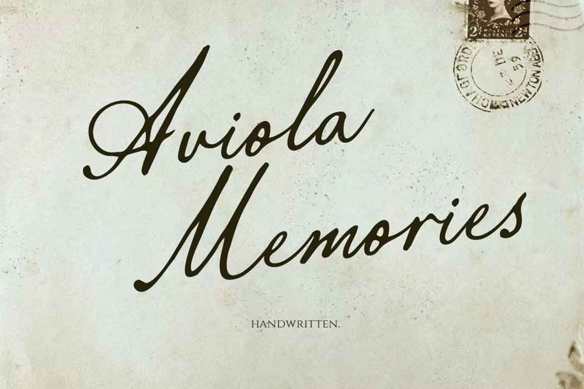 Aviola Memories Font