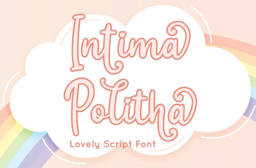 Intima Politha Font