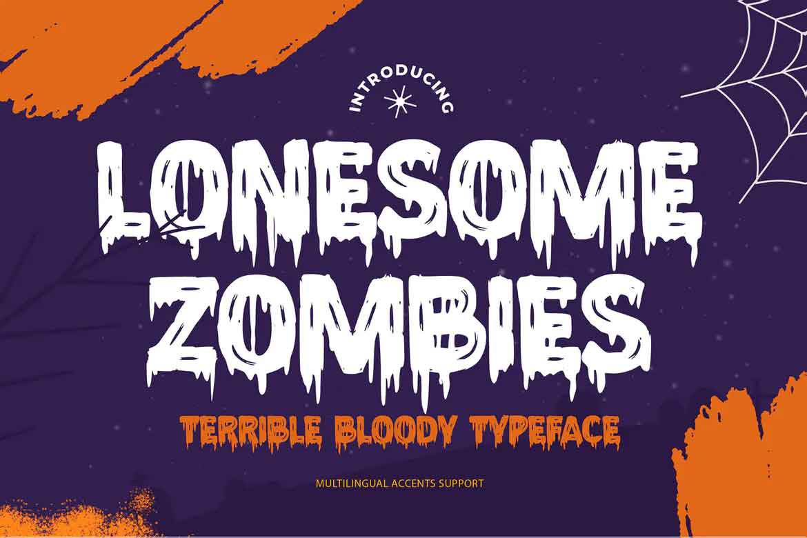 Lonesome Zombies Font