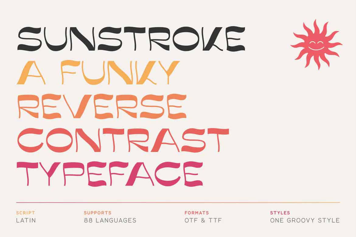 Sunstroke Font